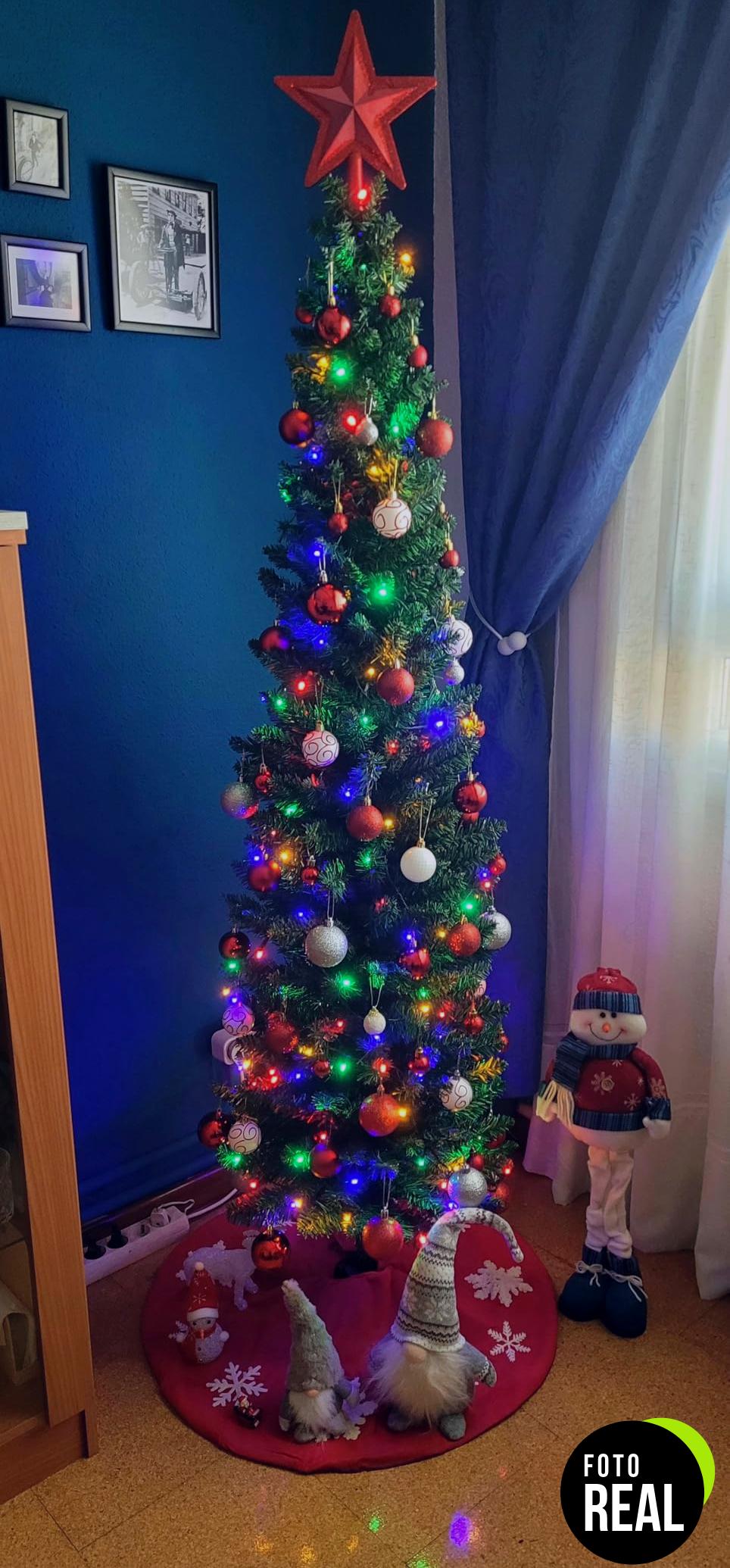 arbol-navidad-homcom-180cm-estrecho-foto-2