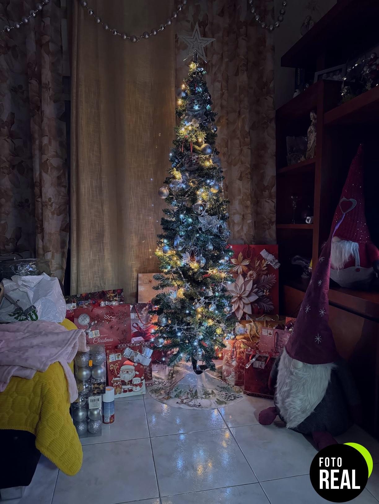 arbol-navidad-homcom-180cm-estrecho-foto-3