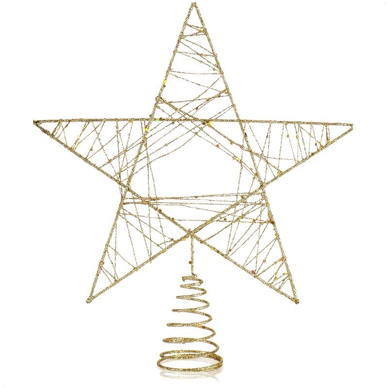 Mi opinión sobre la estrella navidad dorada decorativa COM-FOUR®